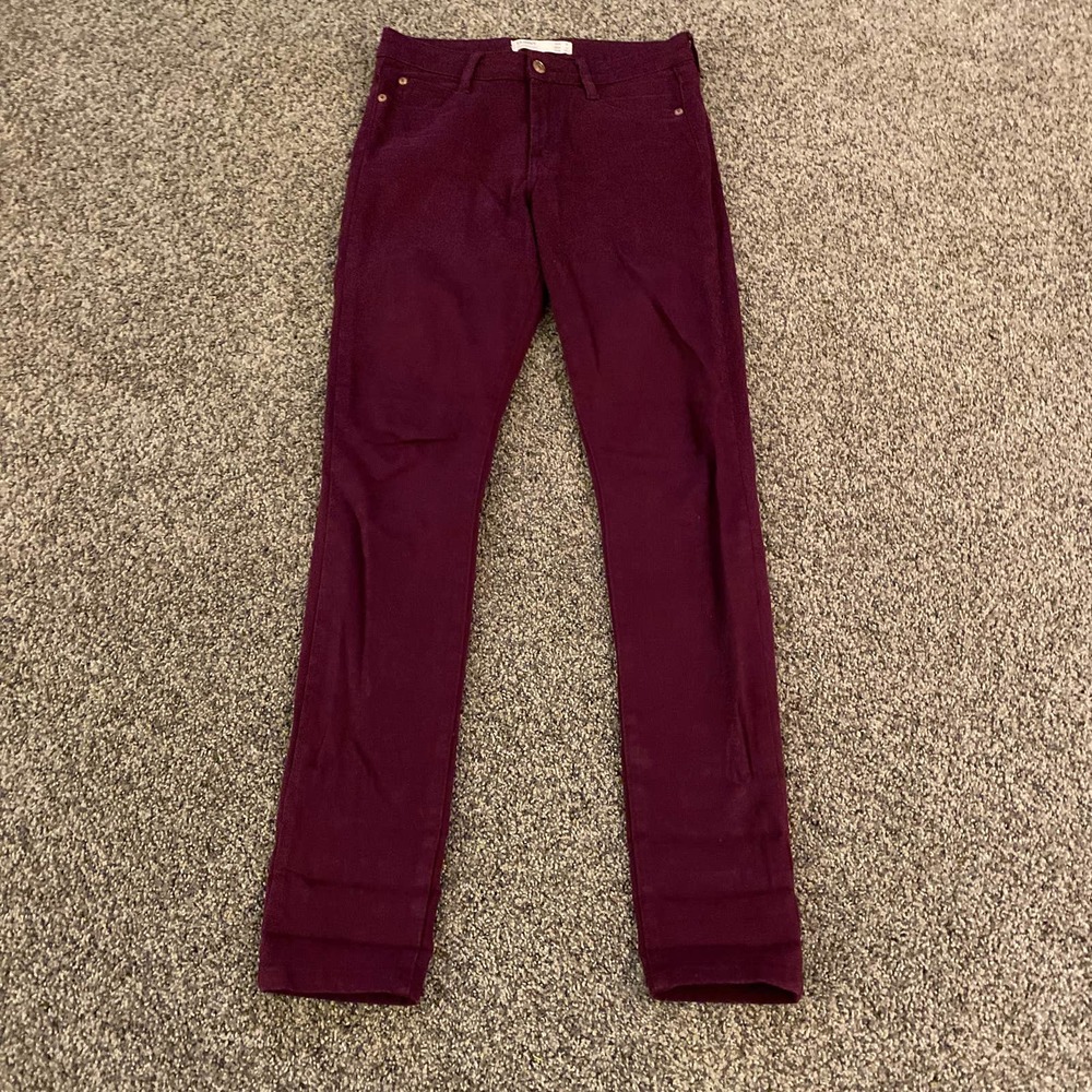 Cotton:on Maroon Skinny Jeans - Size 4